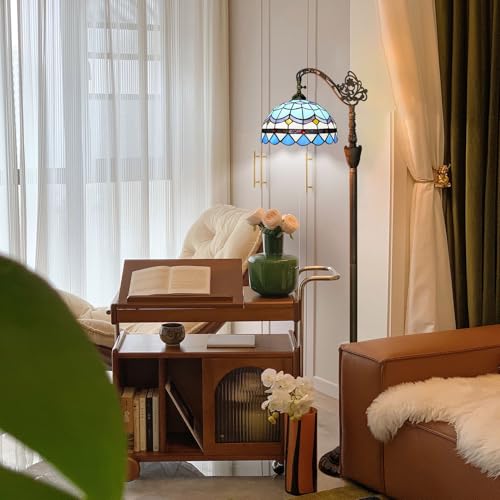 3GK5 スタンドランプ ブロンズ像 ステンドグラス インテリア照明 オブジェ 3GK5 スタンドランプ ブロンズ像 ステンドグラス インテリア照明